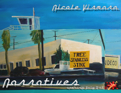 Nicole Vismara's show 'Narratives' will be at Gallery 14 beginning July 11.