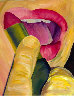 Lipstick (detail), by Nicole Vismara